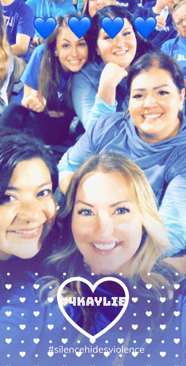 In the stands Friday night